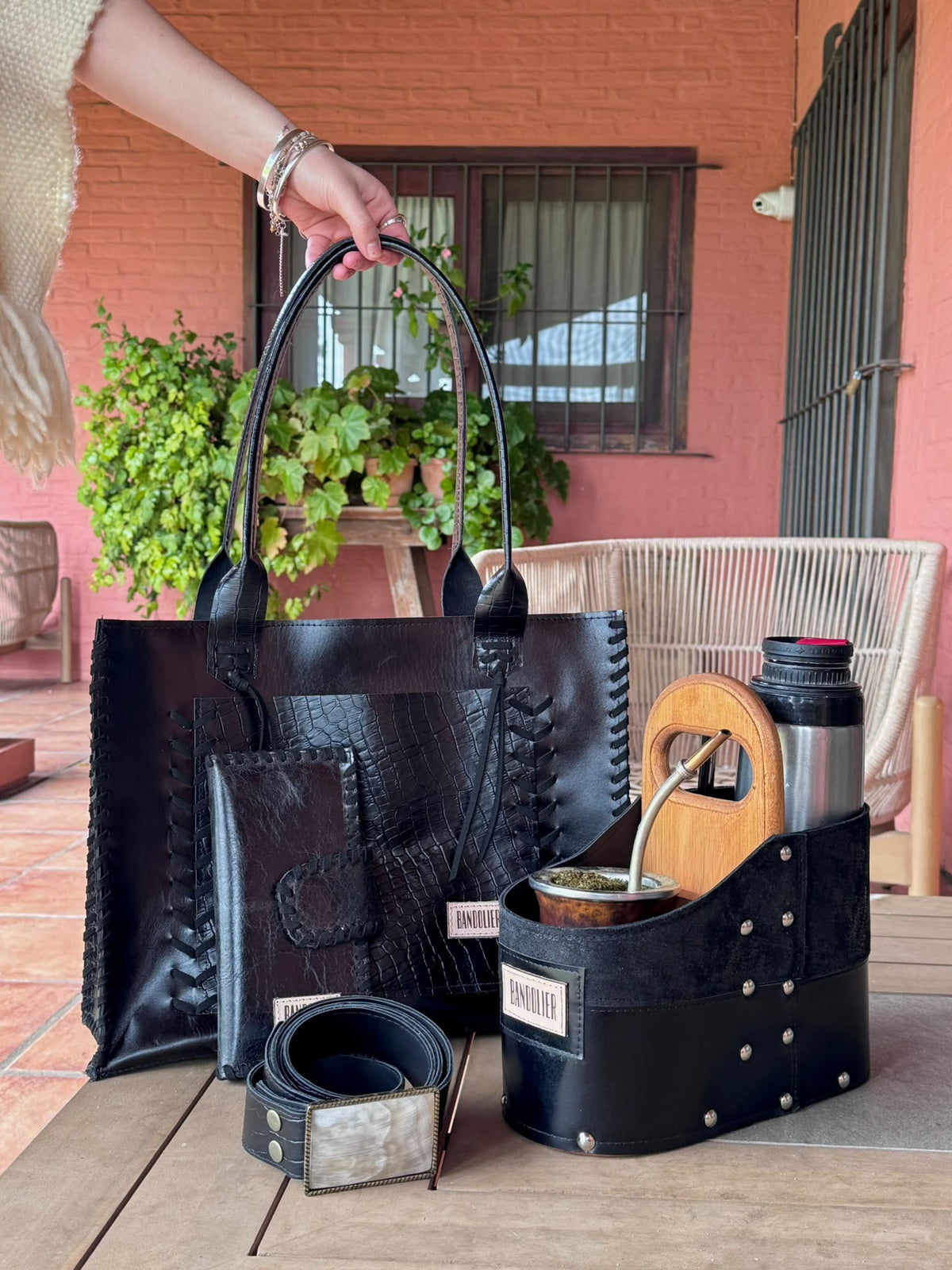 Kit Cartera Arrayán + Matera