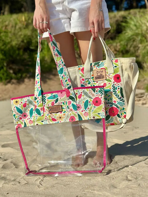 Bolso playero de nylon