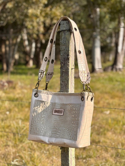 Cartera Bianca de cuero