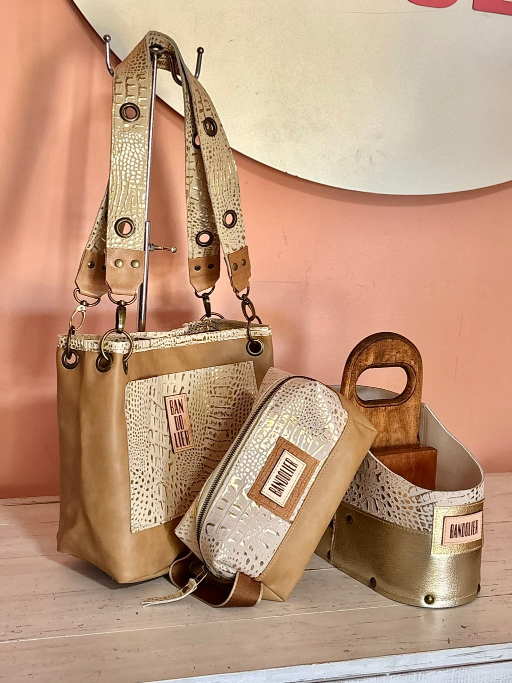 Kit de matera neceser y cartera