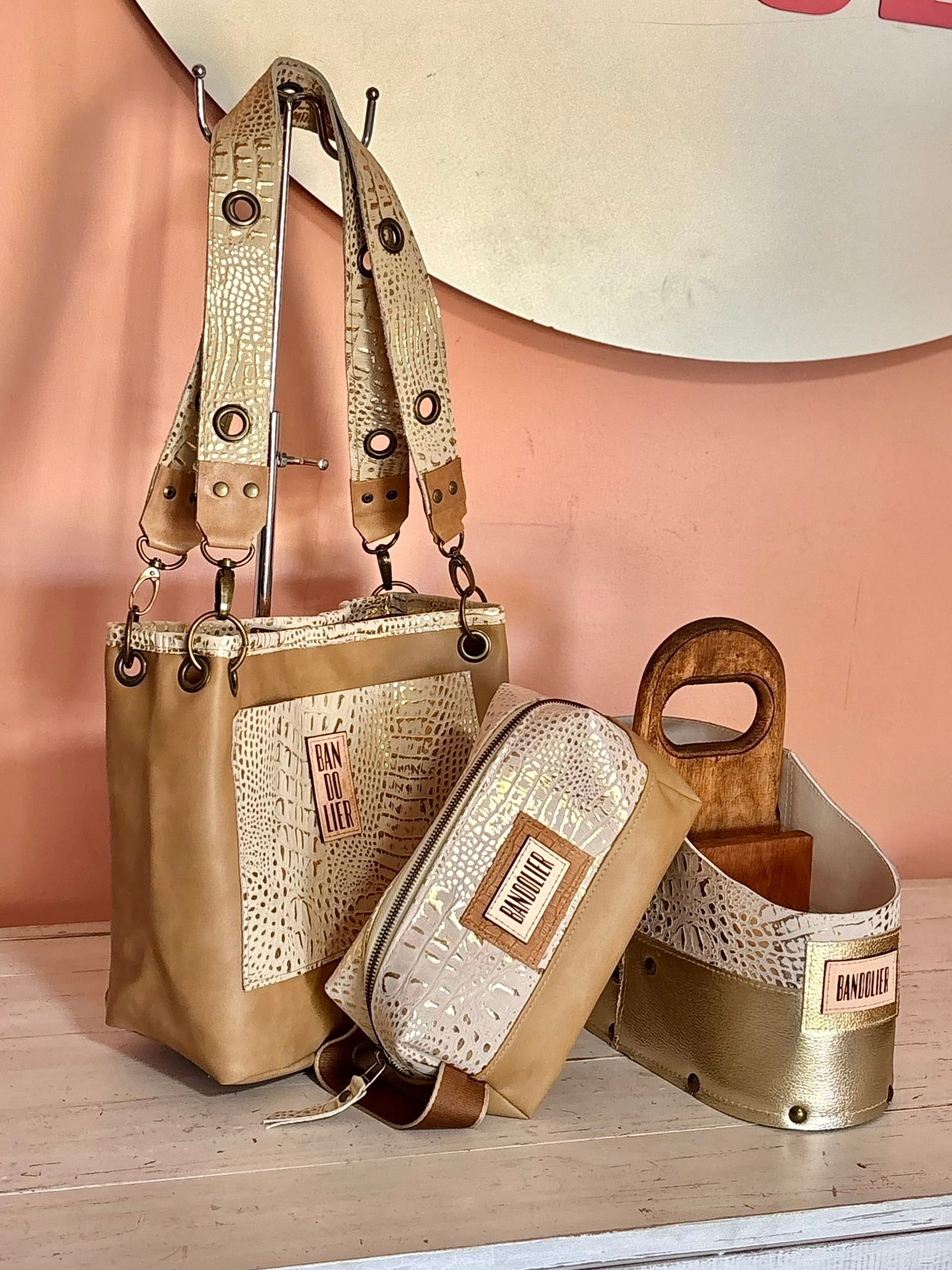 Kit de matera neceser y cartera