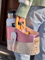 Leather planter