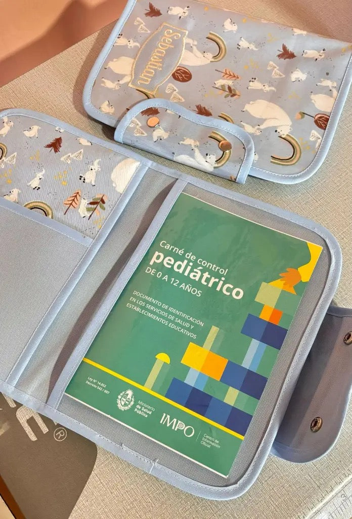 Porta carnet pediátrico
