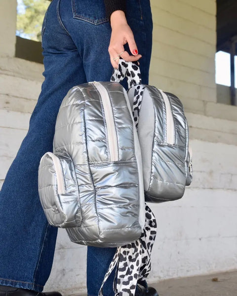 Mochila puffer grande