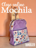 Clase online - Mochila con fuelle y forro interno
