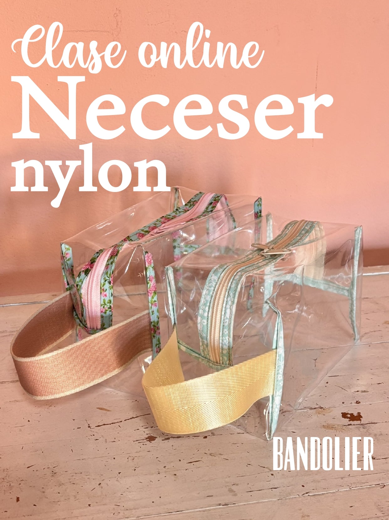 Clases online - Neceser de nylon