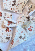 Toalla de bebé con capucha y orejitas