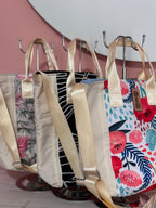 SALE Bolso playero de tela