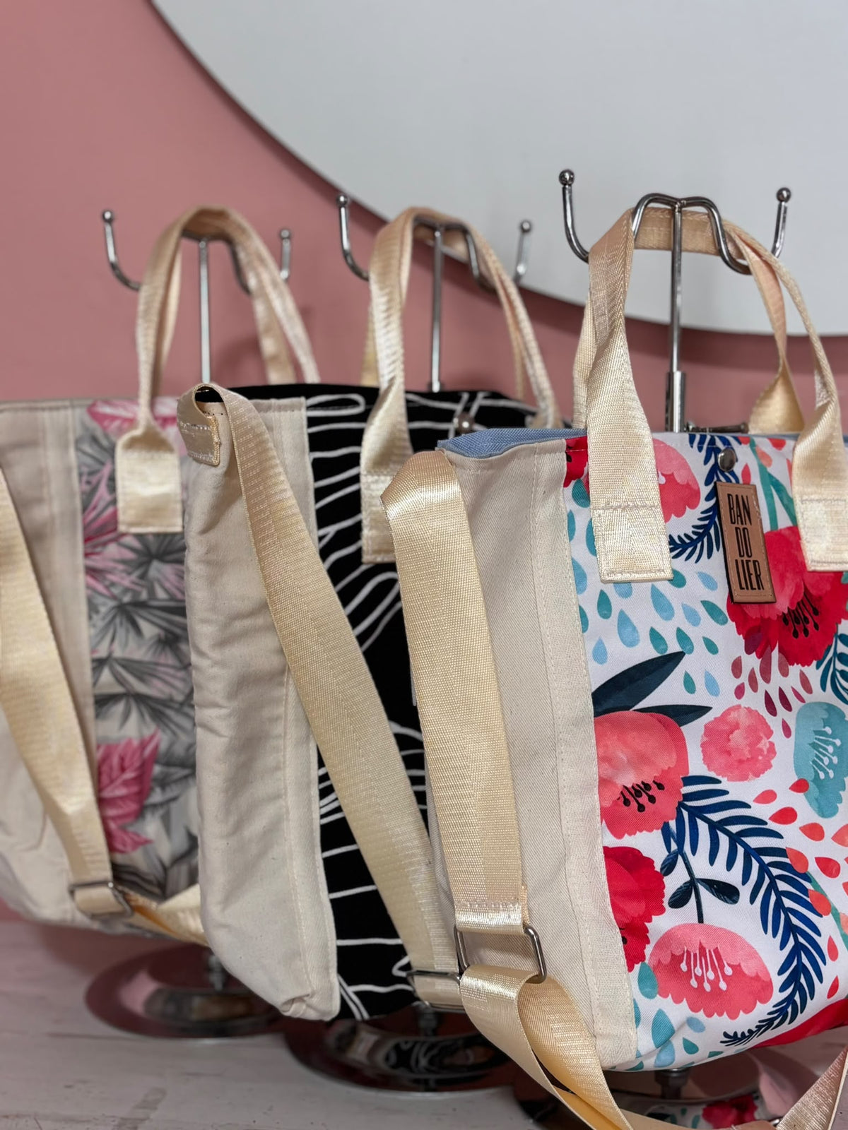SALE Bolso playero de tela