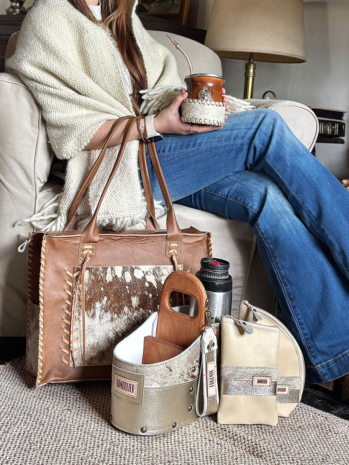 Kit Cartera Arrayán + Matera