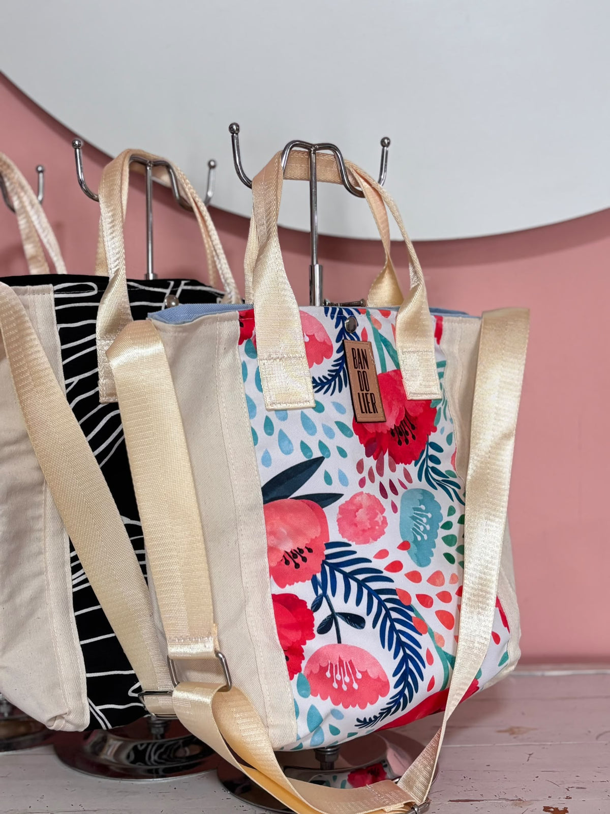 SALE Bolso playero de tela