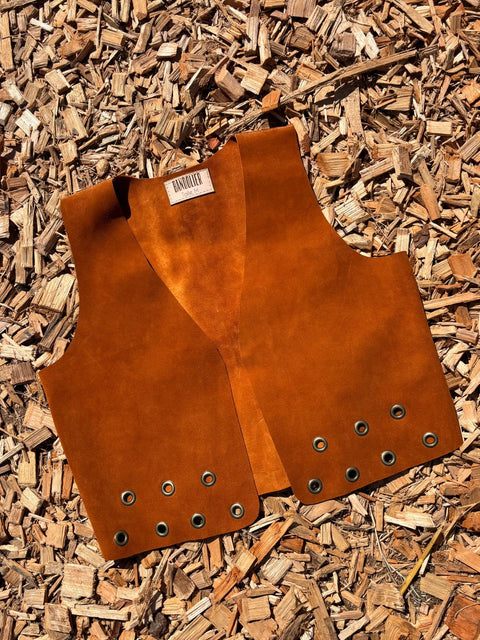 Chaleco de cuero
